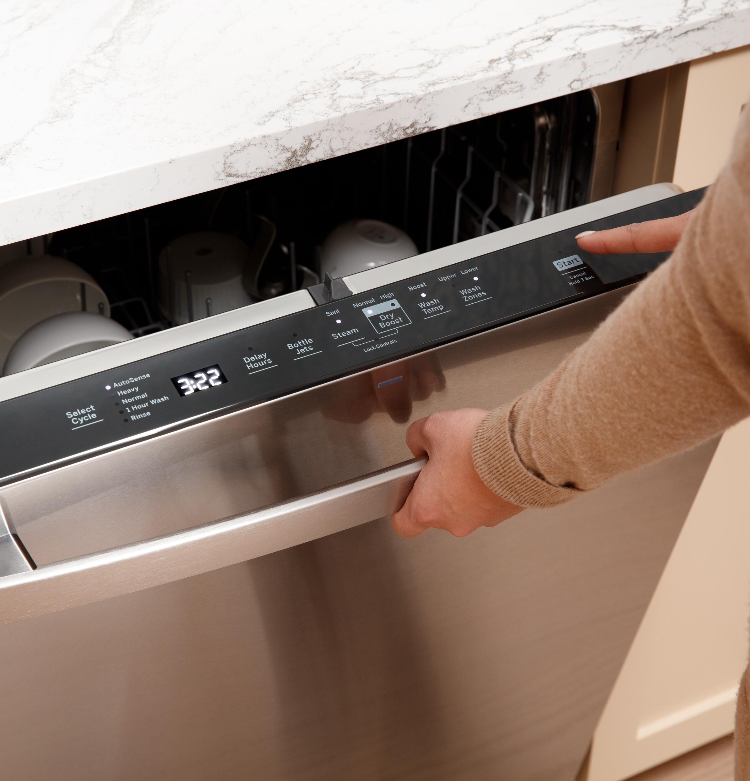 Ge Appliances GDT670SMVES Ge® Top Control With Stainless Steel Interior Dishwasher With Sanitize Cycle