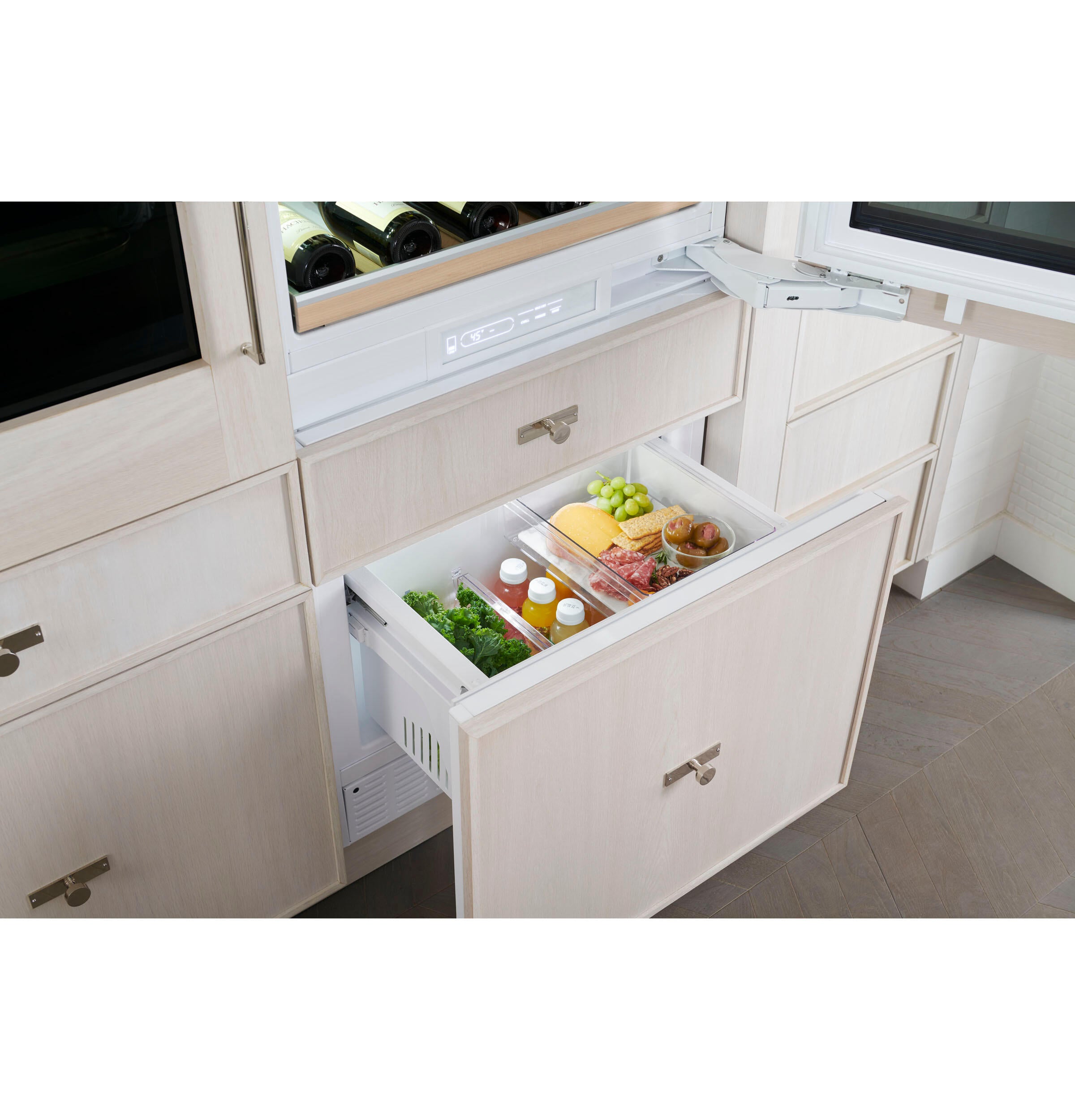 Monogram ZIW303NPPII Monogram 30" Fully Integrated Wine Refrigerator