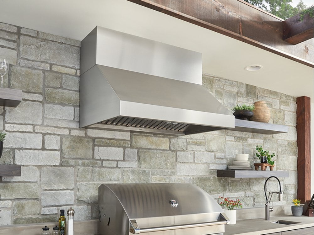 Zephyr AK7848BS 48" Cypress Wall Outdoor