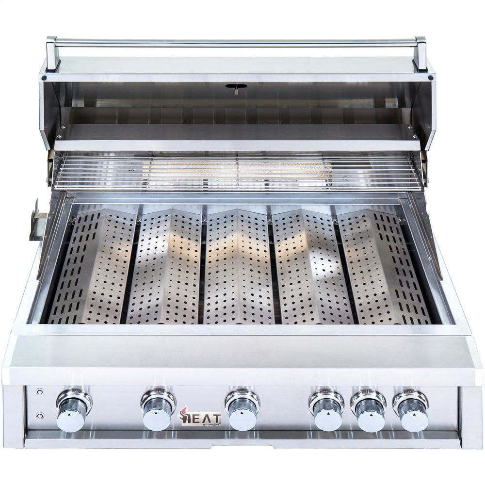 Heat Grills HTGR405LP Heat 40" 5-Burner Gas Grill W/ Infrared Burner - Lp