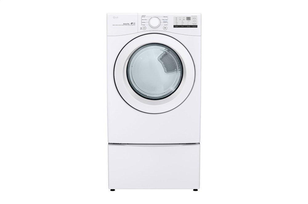 Lg DLG3401W 7.4 Cu. Ft. Ultra Large Capacity Gas Dryer