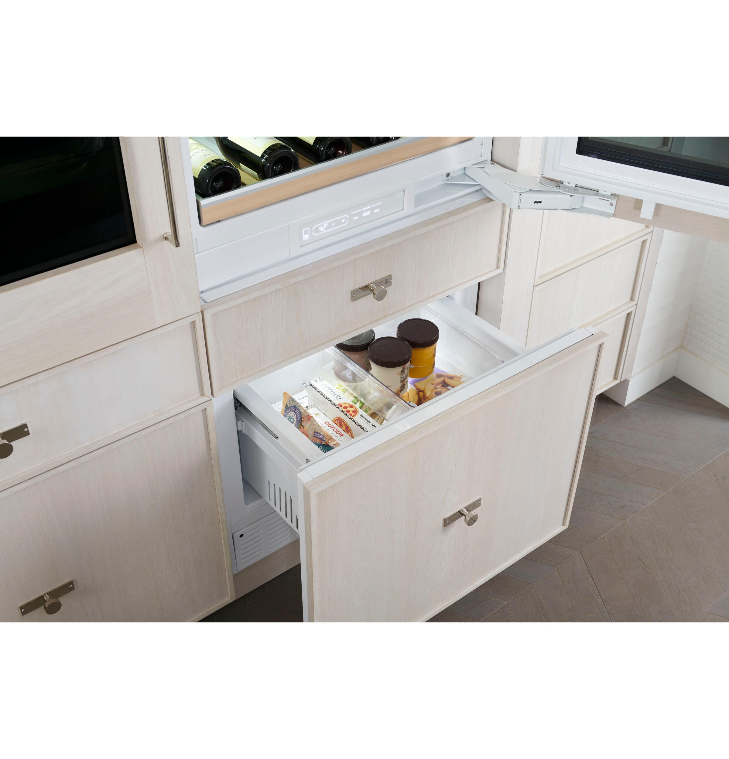 Monogram ZIW303NPPII Monogram 30" Fully Integrated Wine Refrigerator