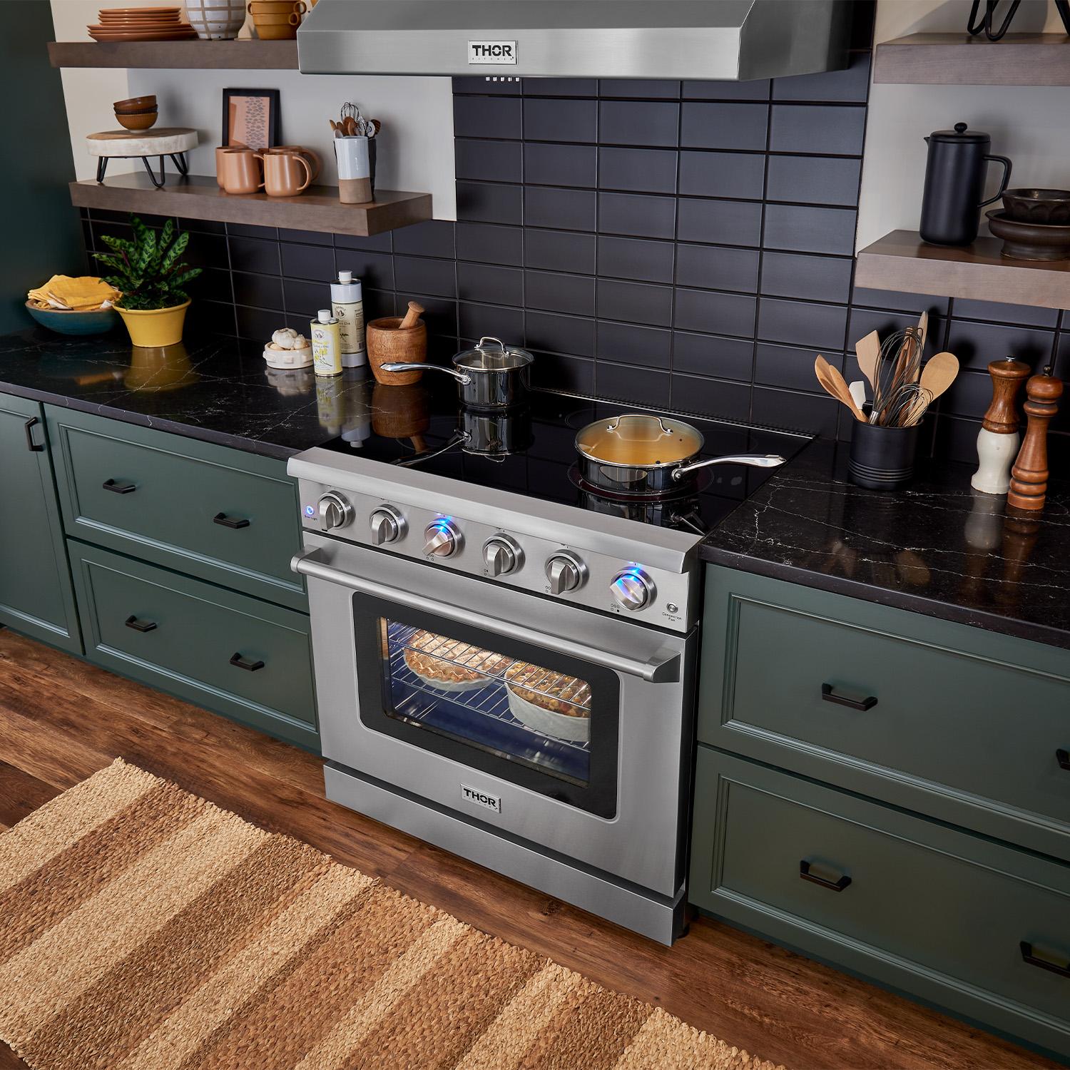 Thor Kitchen HRE3601 36 Inch Professional Electric Range