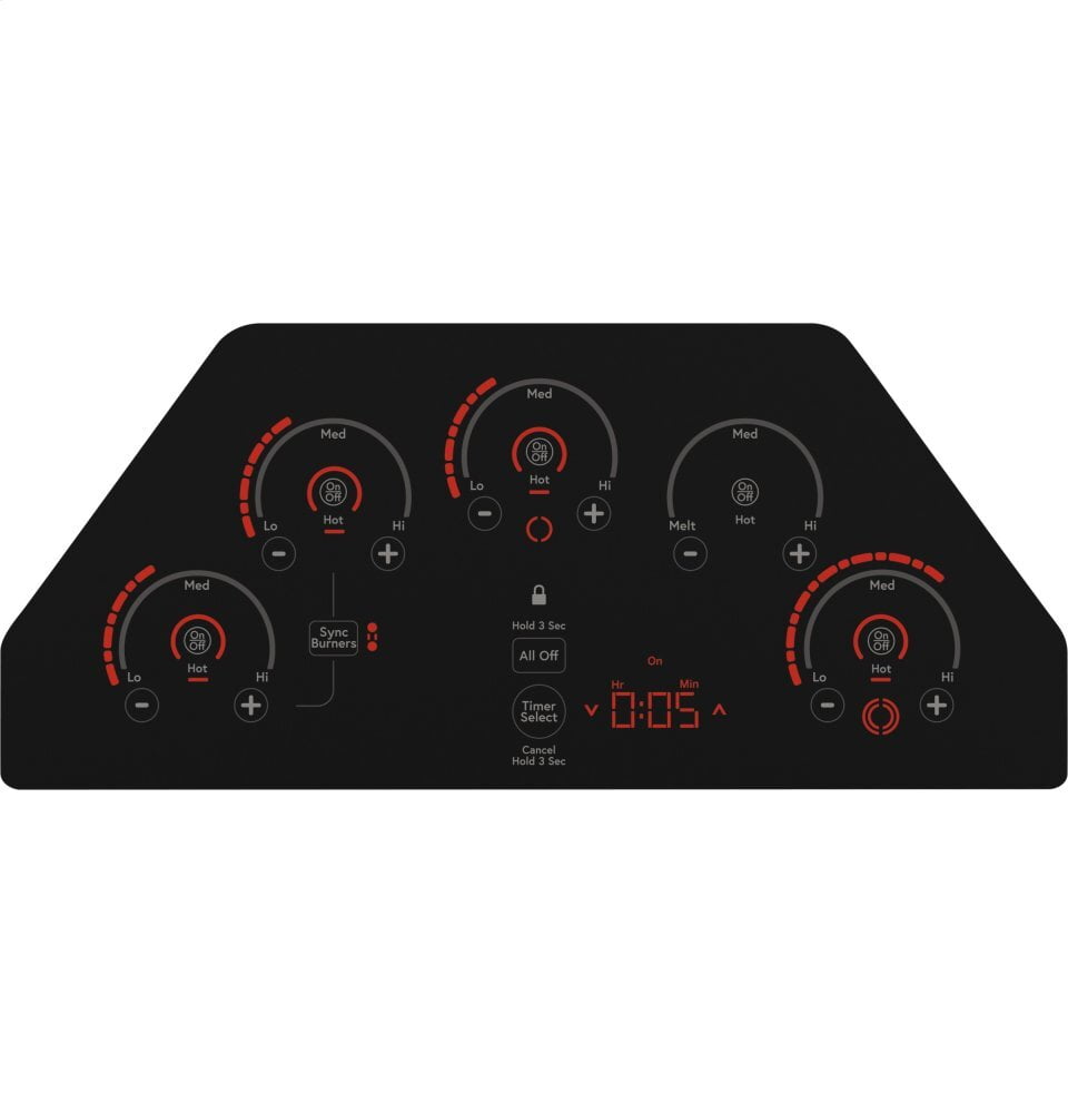 Cafe CEP90362NSS Café 36" Touch-Control Electric Cooktop