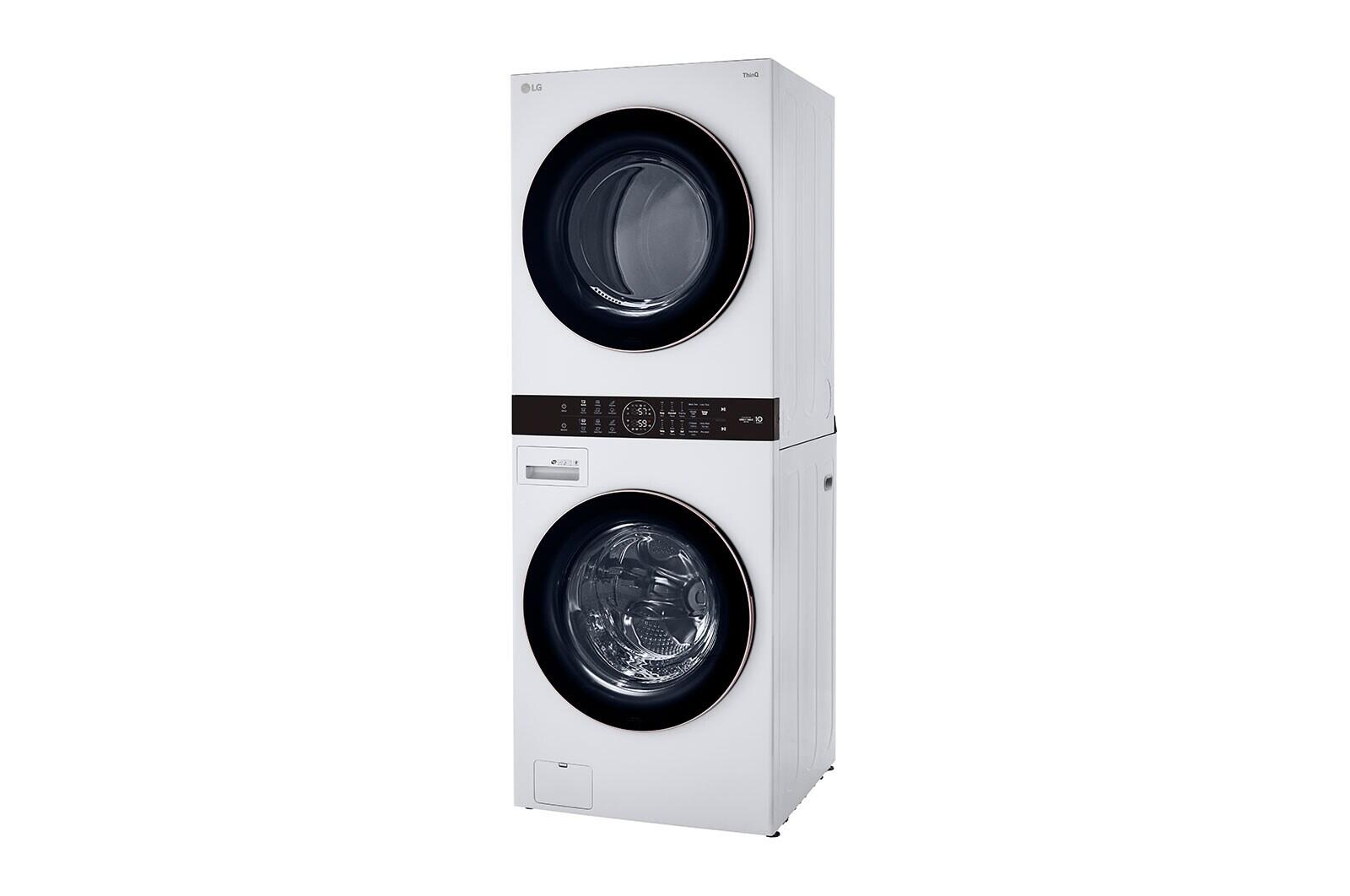 Lg WKG101HWA Single Unit Front Load Lg Washtower™ With Center Control™ 4.5 Cu. Ft. Washer And 7.4 Cu. Ft. Gas Dryer