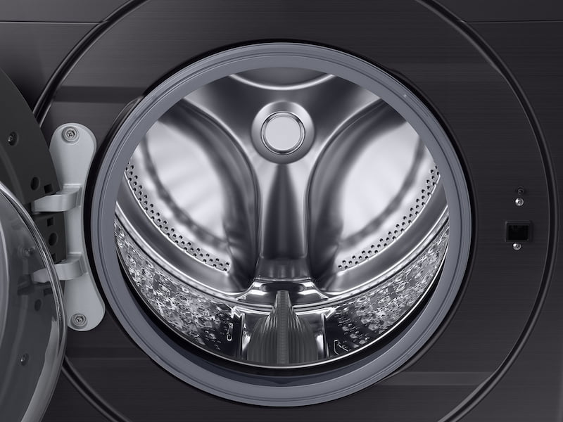Samsung WF45T6000AV 4.5 Cu. Ft. Front Load Washer With Vibration Reduction Technology+ In Black Stainless Steel