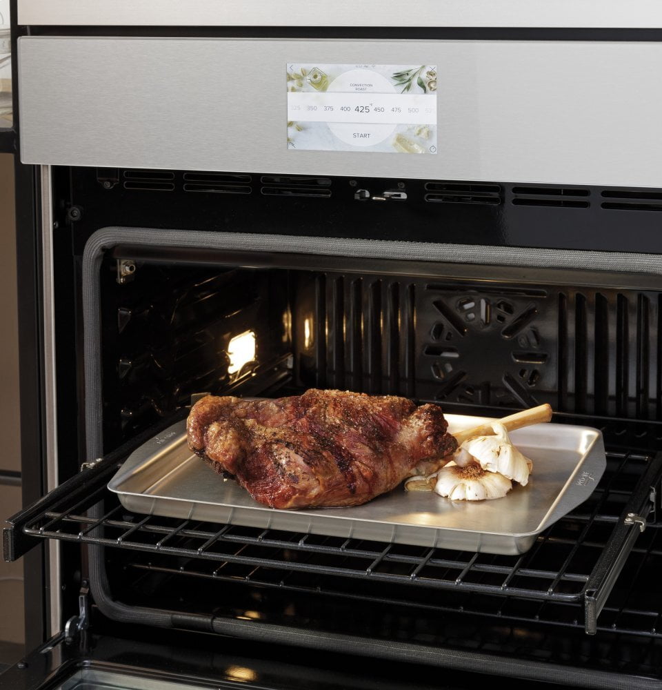 Cafe CTS70DM2NS5 Café 30" Smart Single Wall Oven With Convection In Platinum Glass