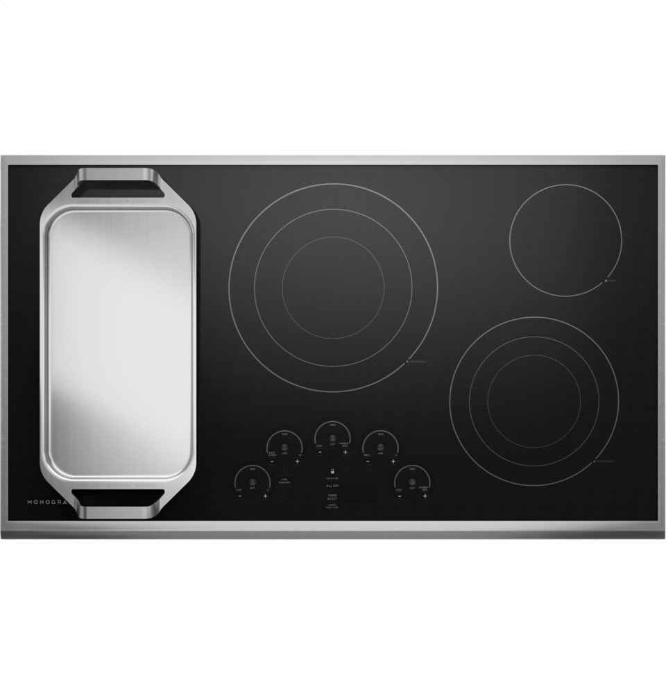 Monogram ZEU36RSJSS Monogram 36" Touch Control Electric Cooktop