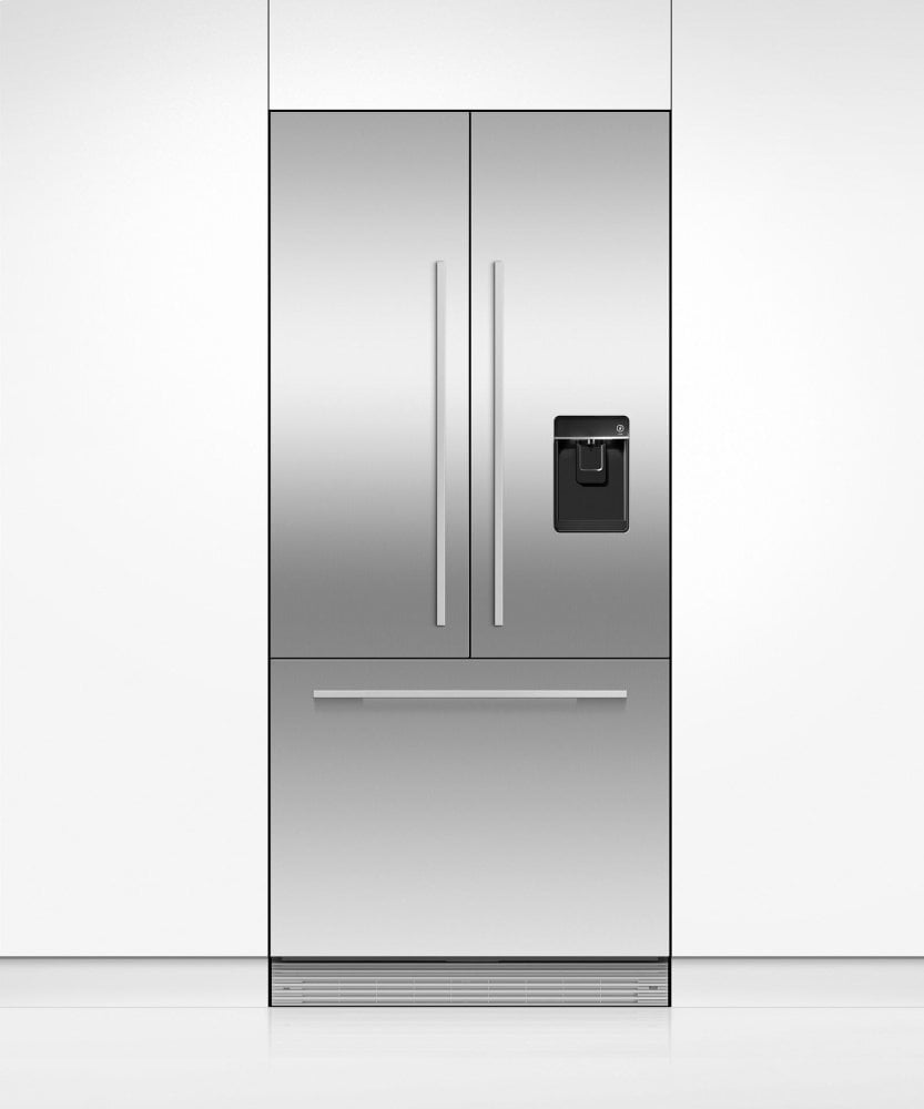 Fisher & Paykel RS32A72U1 Integrated French Door Refrigerator Freezer, 32", Ice & Water
