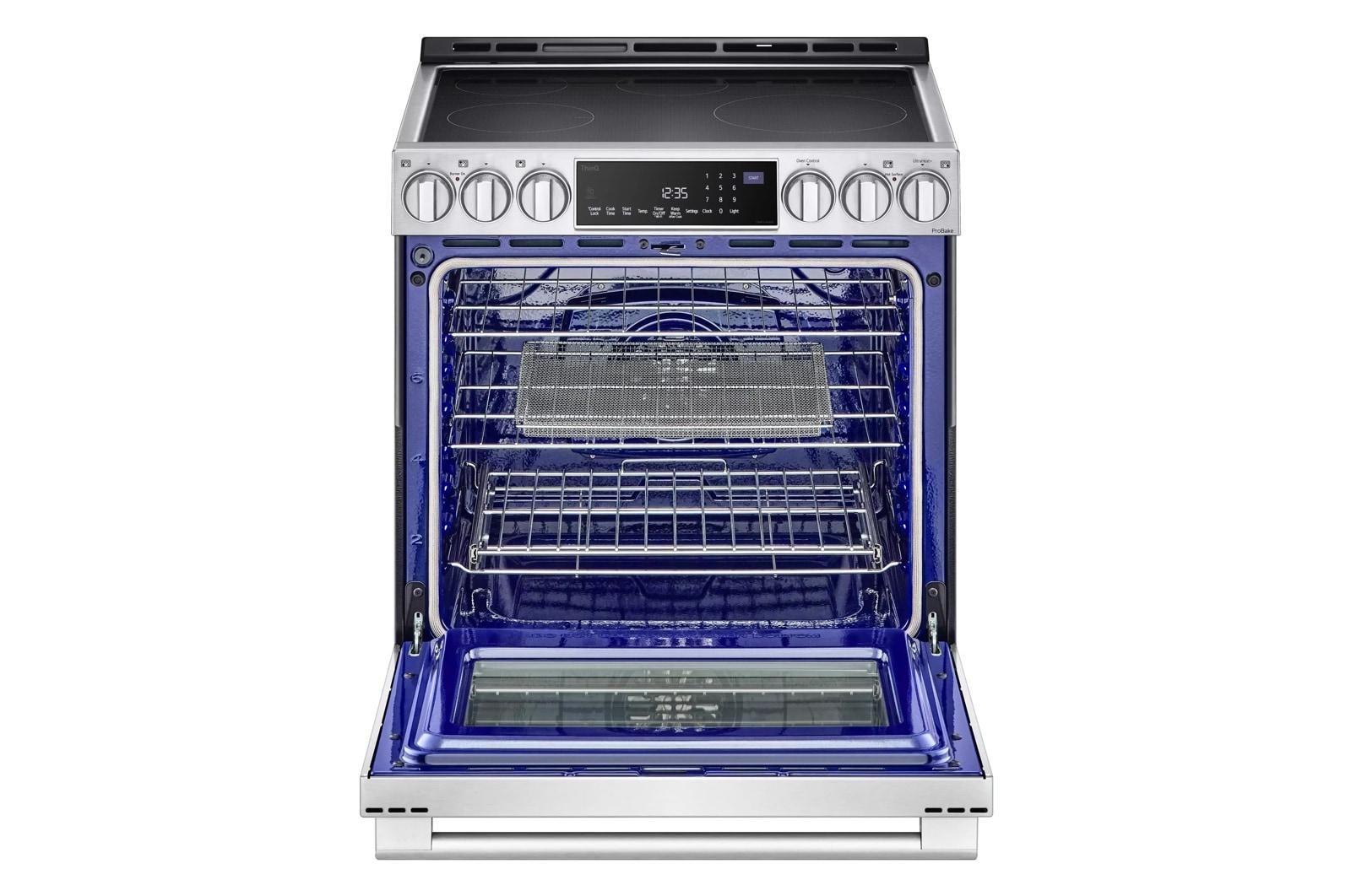 Lg LSIS6338FE Lg Studio 6.3 Cu. Ft. Instaview® Induction Slide-In Range With Air Fry And Air Sous Vide