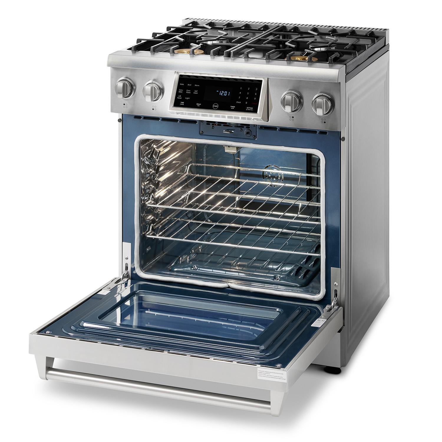 Thor Kitchen TRG3001LP 30 Inch Tilt Panel Professional Gas Range - Trg3001 / Trg3001Lp - Liquid Propane