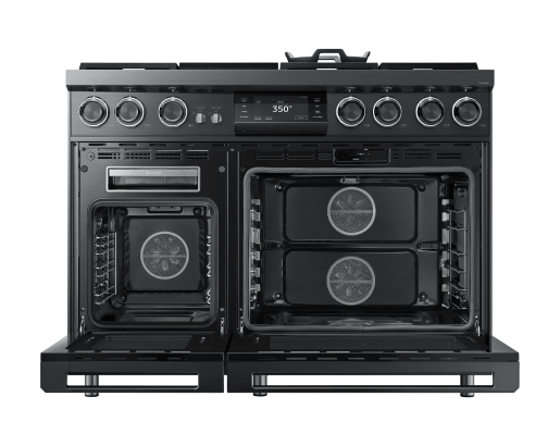 Dacor DOP48C96DLM 48" Pro Dual-Fuel Steam Range, Graphite Stainless Steel