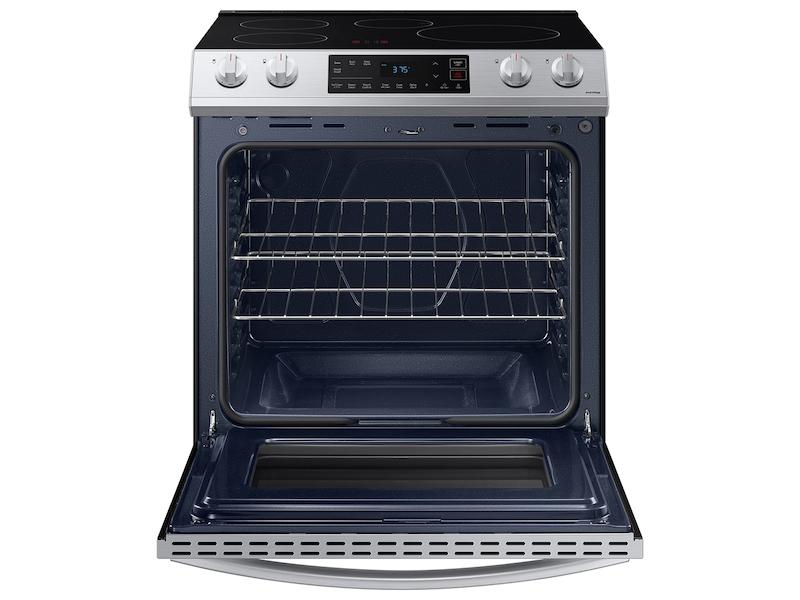 Samsung NE63B8211SS 6.3 Cu. Ft. Smart Instant Heat Induction Slide-In Range In Stainless Steel