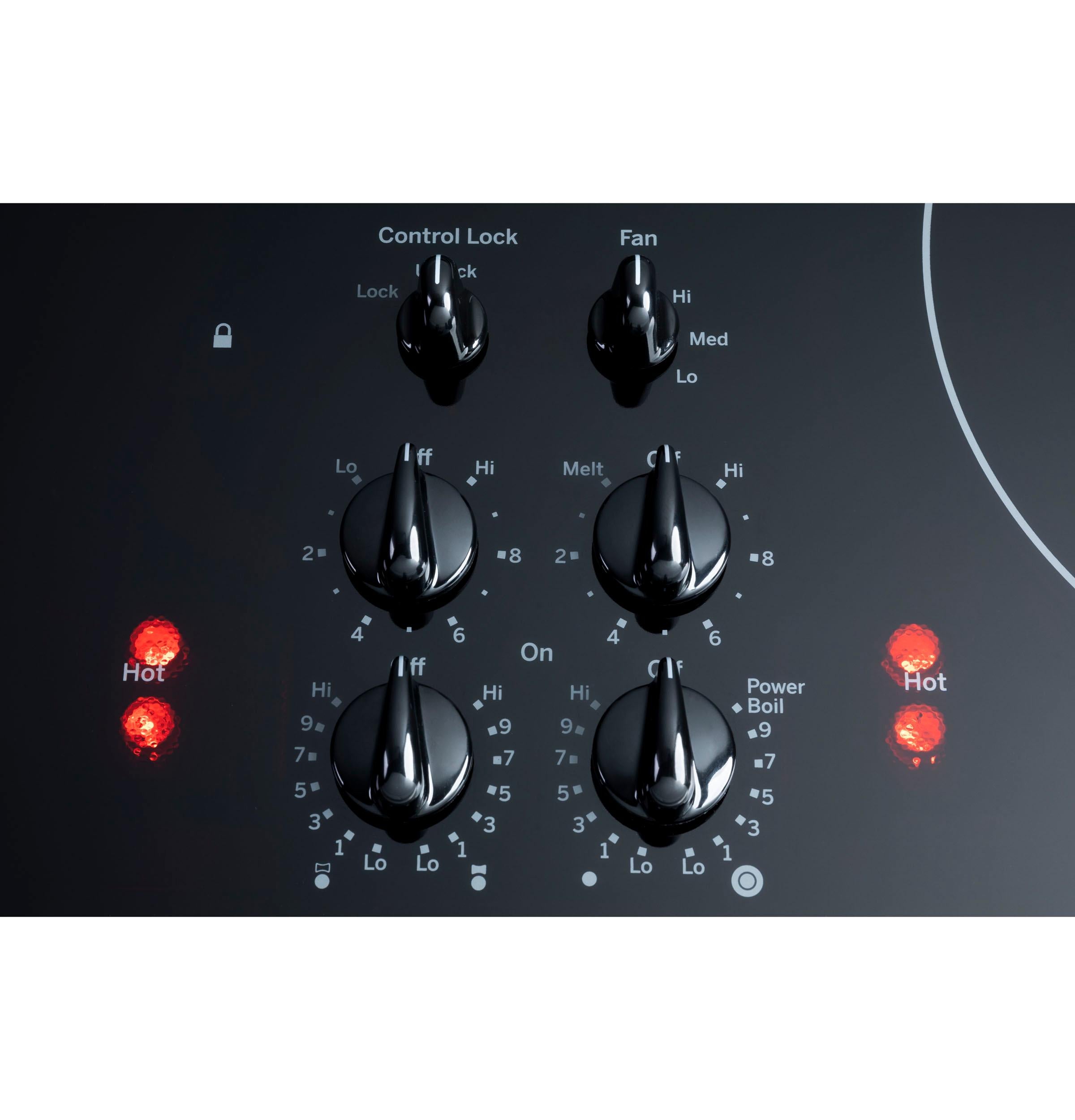 Ge Appliances PP9830DRBB Ge Profile™ 30" Downdraft Electric Cooktop