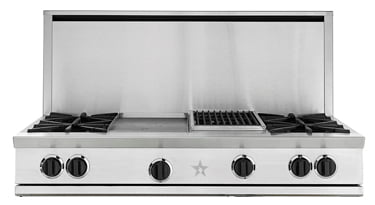 Bluestar RGTNB484FTBV2L 48" Rangetop With A 24" French Top