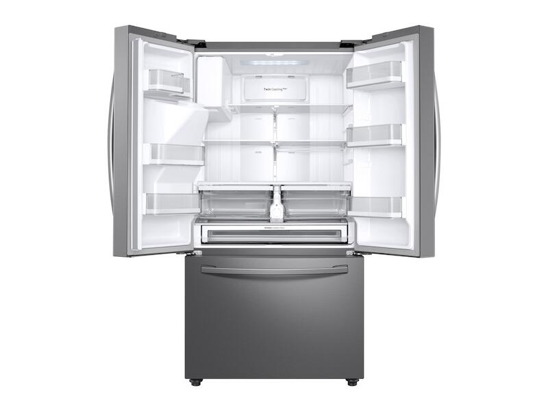 Samsung RF28R6241SR 28 Cu. Ft. 3-Door French Door, Full Depth Refrigerator With Dual Ice Maker In Stainless Steel