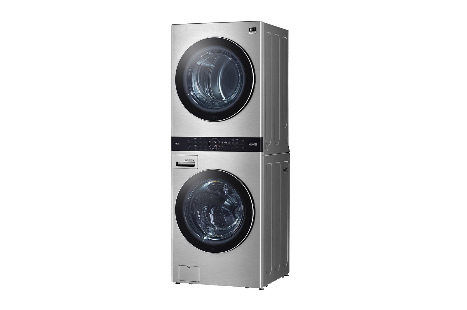 Lg WSEX200HNA Lg Studio Single Unit Front Load Washtower™ With Center Control™ 5.0 Cu. Ft. Washer And 7.4 Cu. Ft. Electric Dryer