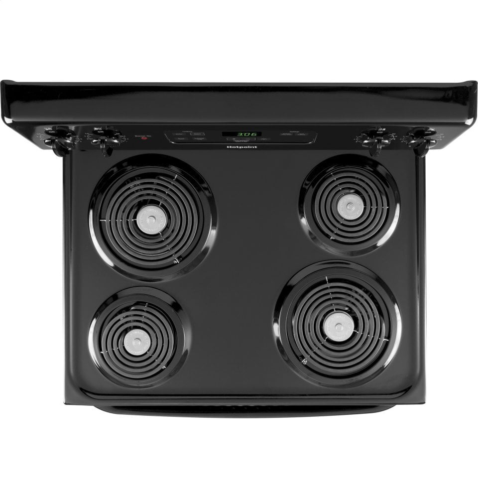 Hotpoint RBS360DMBB Hotpoint® 30" Free-Standing Standard Clean Electric Range