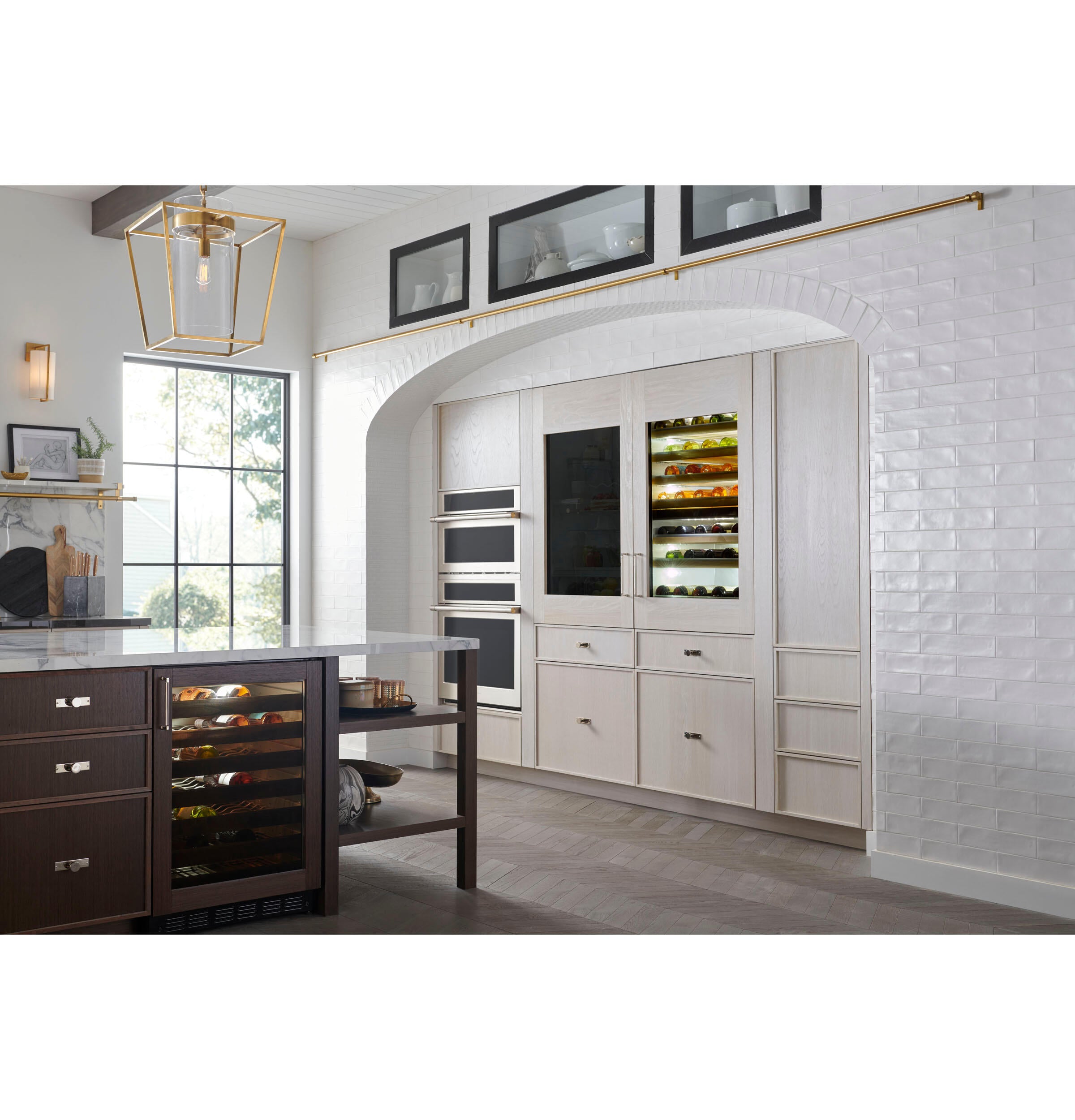 Monogram ZIW303NPPII Monogram 30" Fully Integrated Wine Refrigerator
