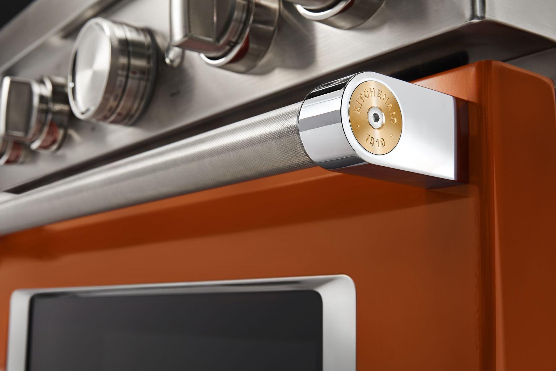 Kitchenaid W11368841NE Kitchenaid® Commercial-Style Range Handle Medallion Kit - New Gold