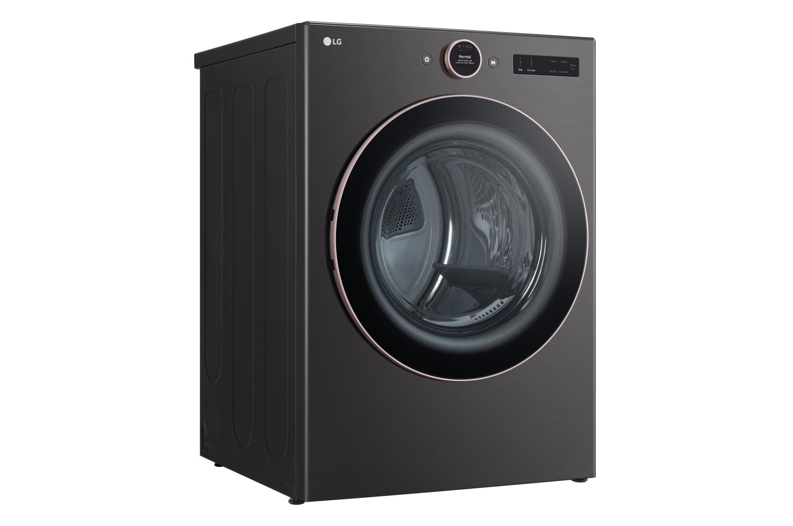 Lg DLGX6501B 7.4 Cu. Ft. Smart Front Load Energy Star Gas Dryer With Sensor Dry & Steam Technology