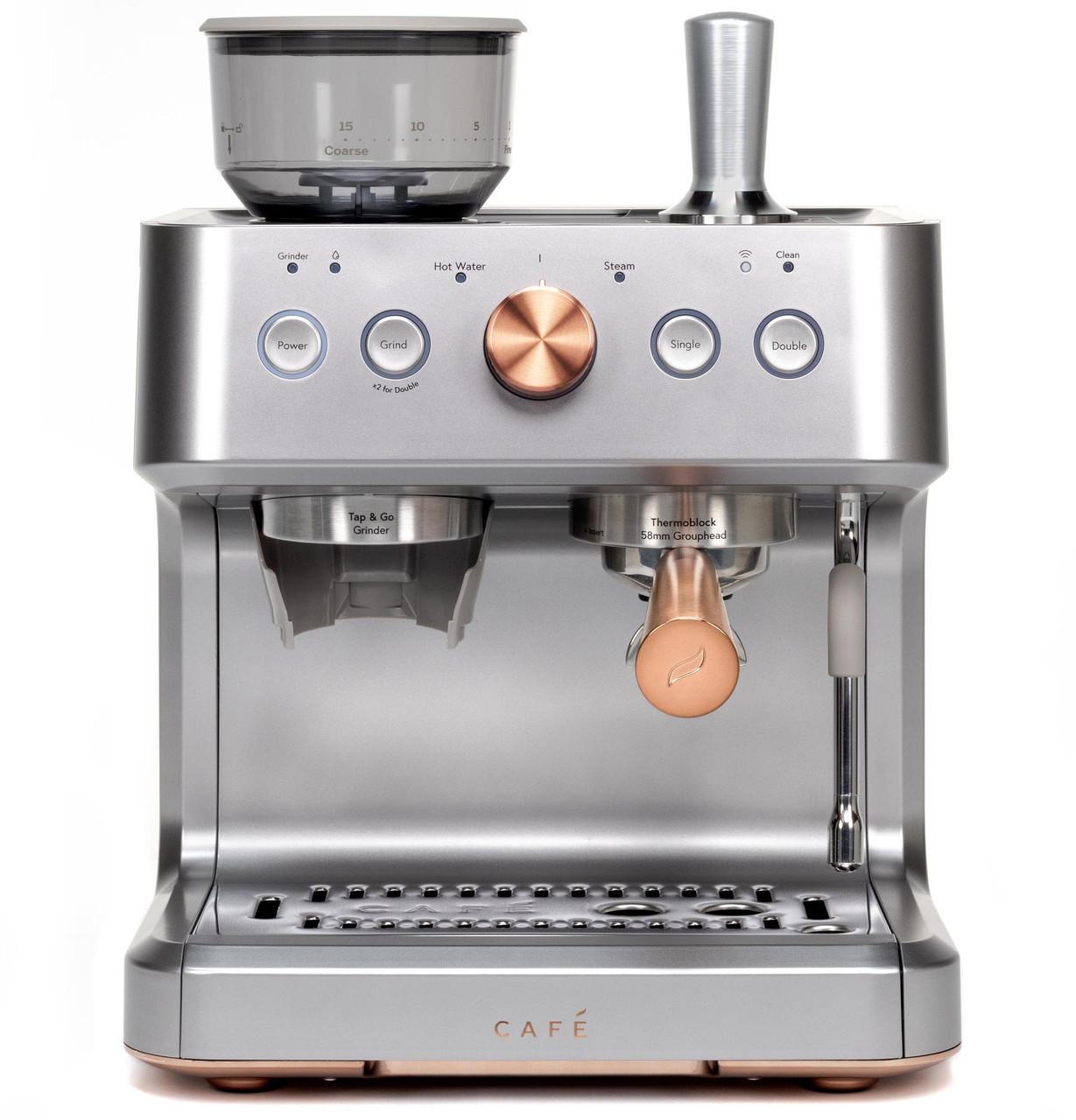 Cafe C7CESAS2RS3 Café™ Bellissimo Semi Automatic Espresso Machine + Frother