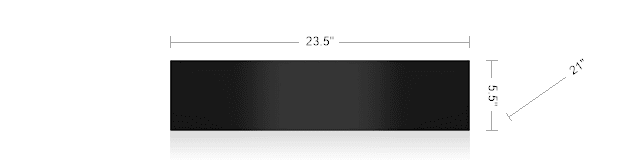 Wolf CW24B 24" Cup Warming Drawer - Black Glass