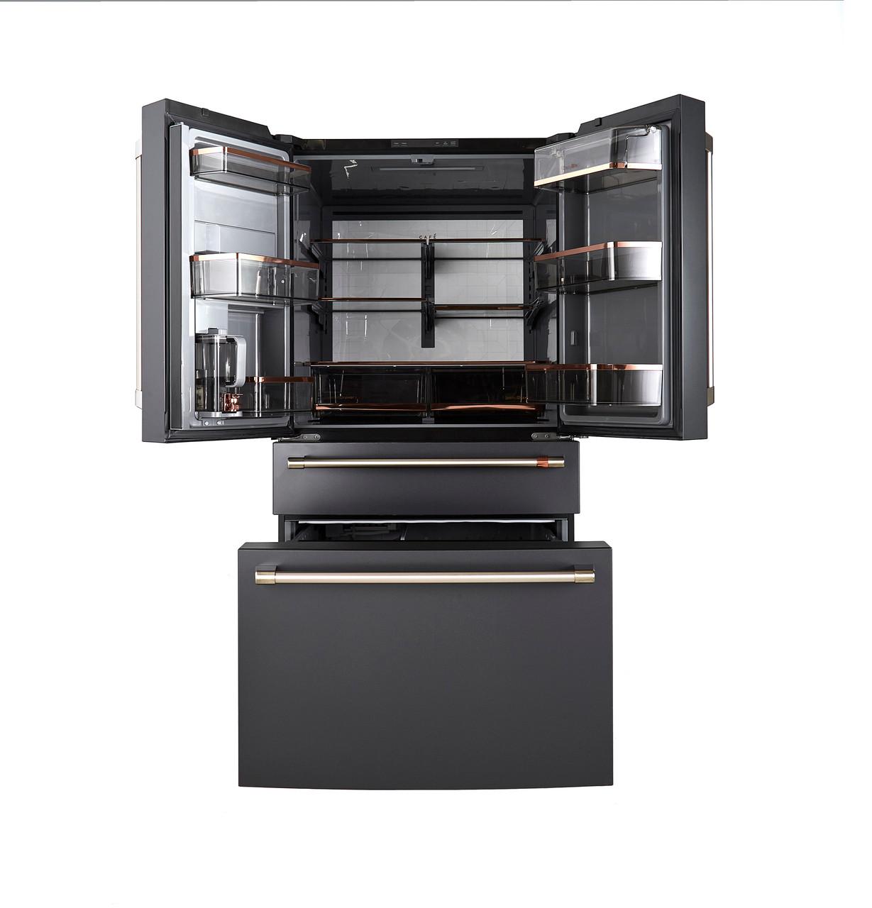 Cafe CGE29DP3TD1 Café™ Energy Star® 28.7 Cu. Ft. Smart 4-Door French-Door Refrigerator With Dual-Dispense Autofill Pitcher