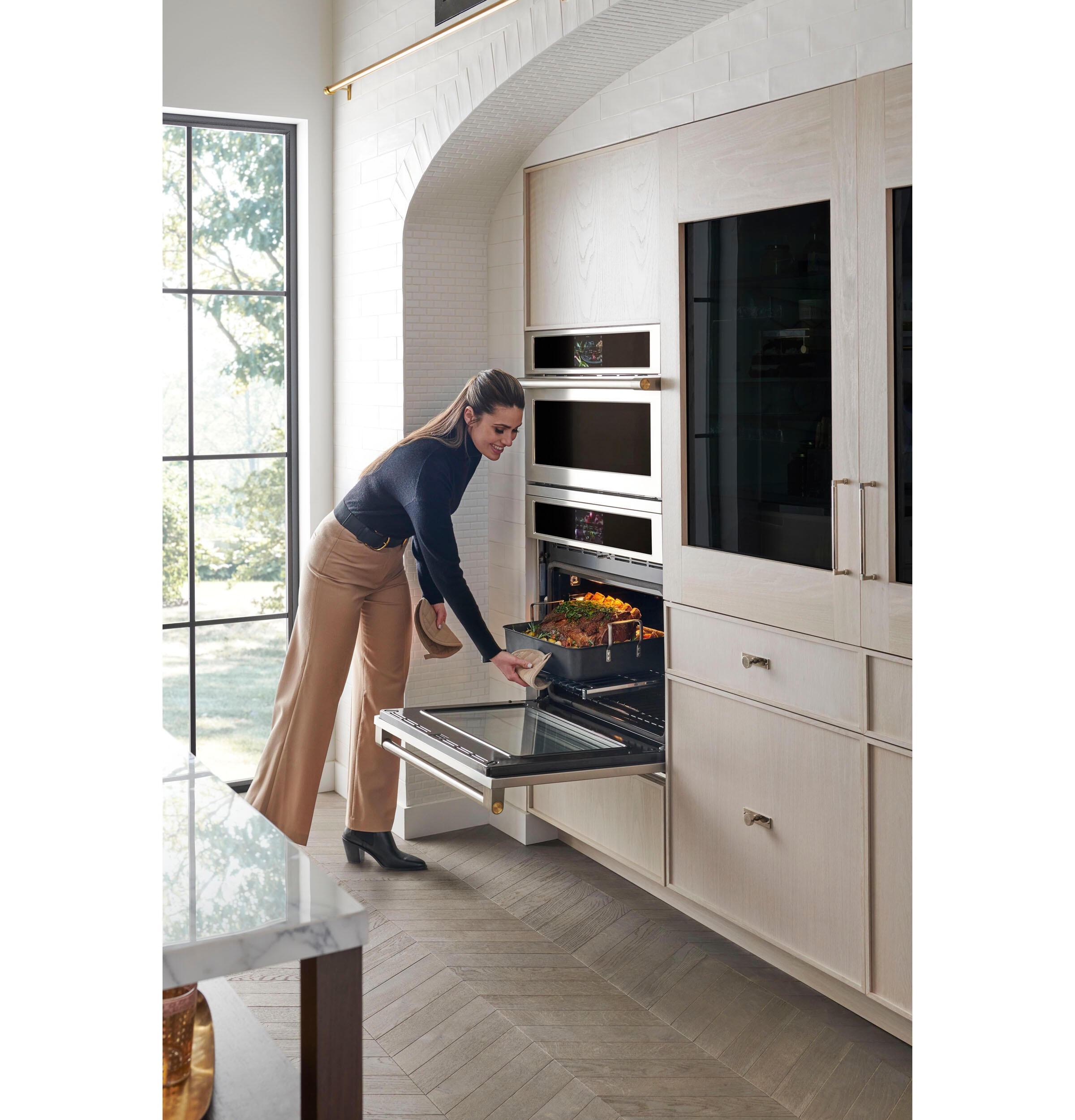 Monogram ZIW303NPPII Monogram 30" Fully Integrated Wine Refrigerator