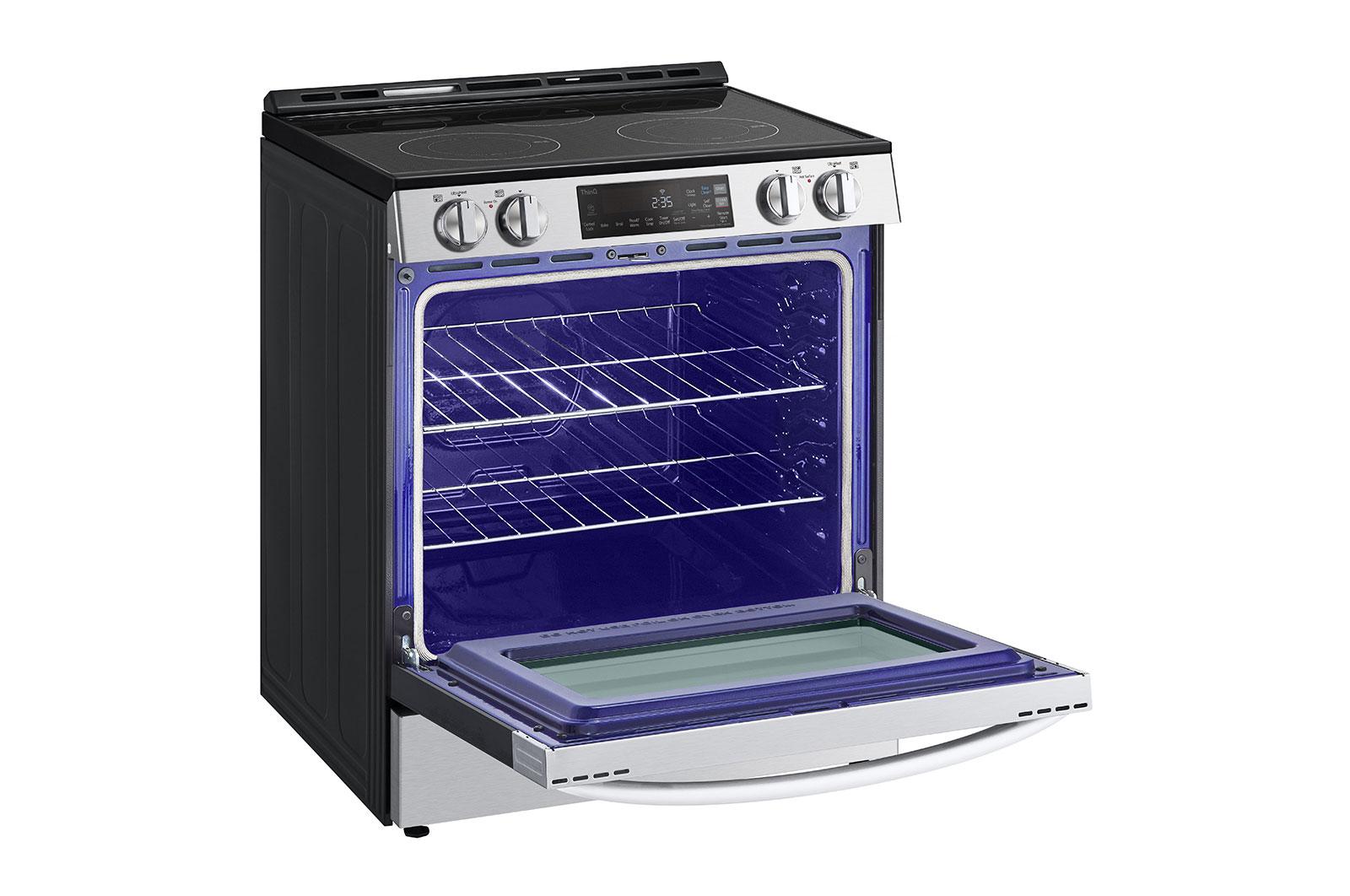 Lg LSEL6331F 6.3 Cu Ft. Smart Wi-Fi Enabled Electric Slide-In Range With Easyclean®