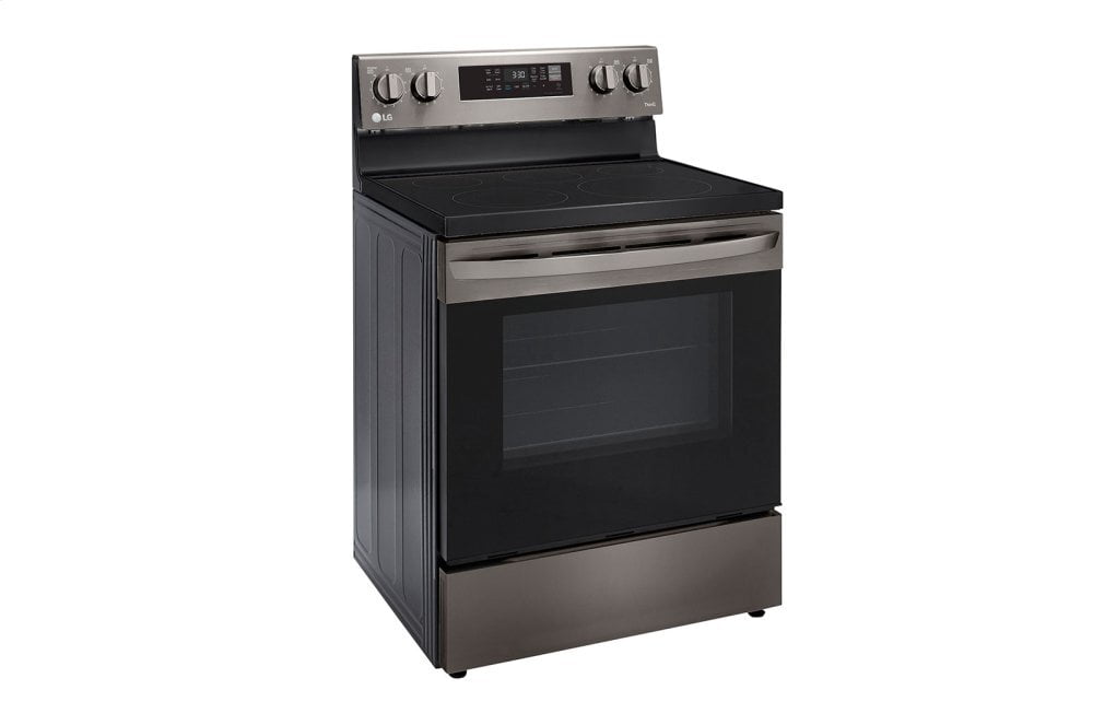 Lg LREL6323D 6.3 Cu Ft. Smart Wi-Fi Enabled Fan Convection Electric Range With Air Fry & Easyclean®