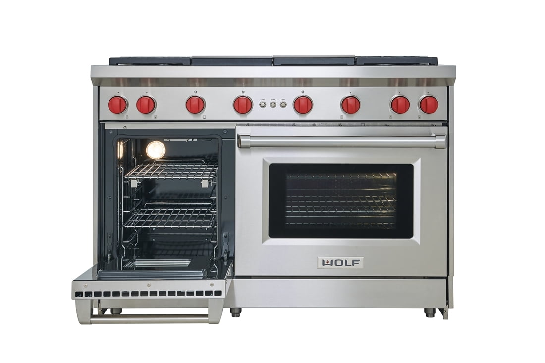 Wolf GR486G 48" Gas Range - 6 Burners And Infrared Griddle