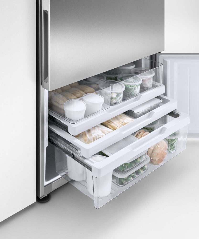 Fisher & Paykel RF170BRPX6N Freestanding Refrigerator Freezer, 32", 17.5 Cu Ft