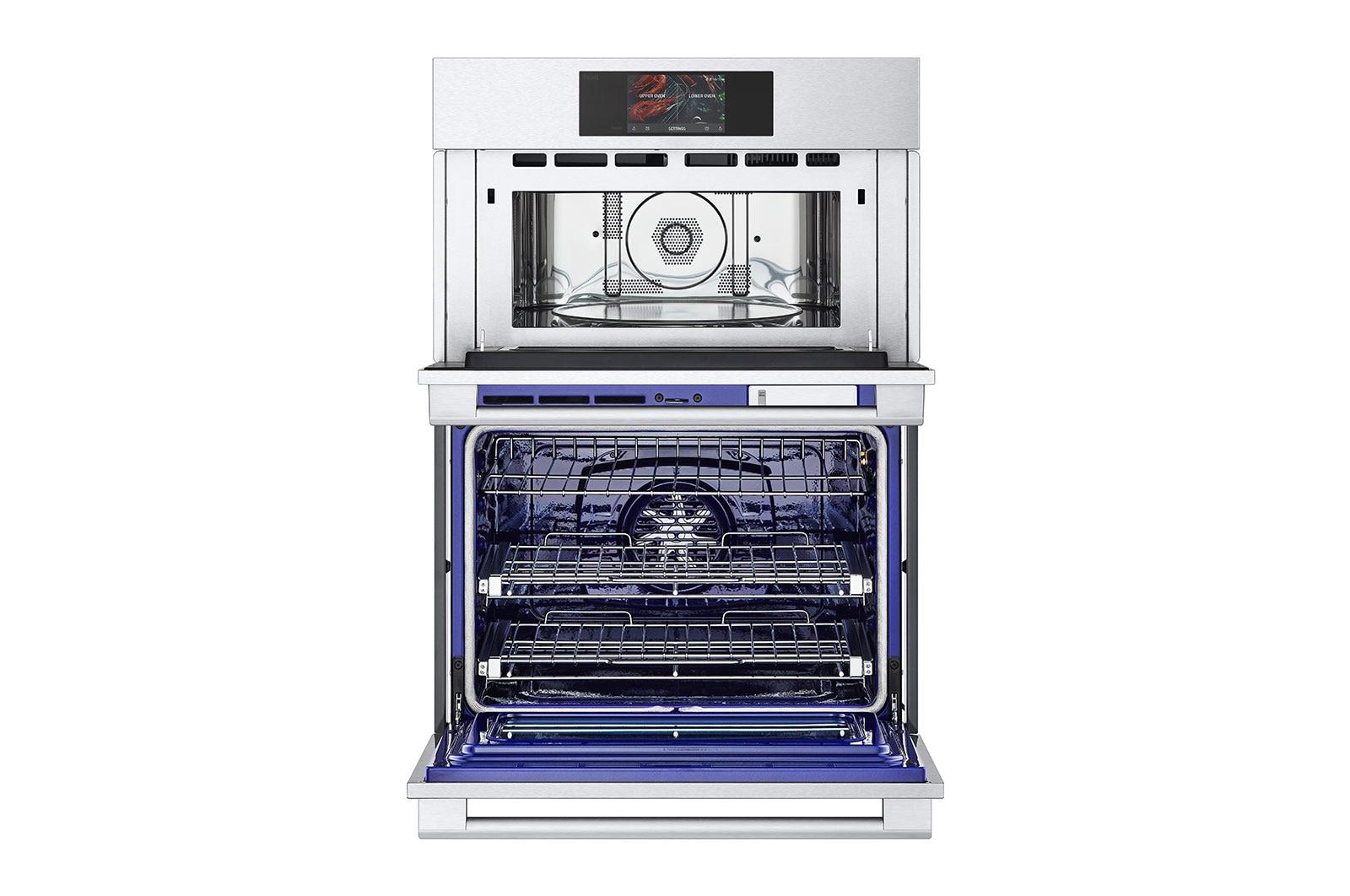 Lg WCES6428F Lg Studio 1.7/4.7 Cu. Ft. Combination Double Wall Oven With Air Fry