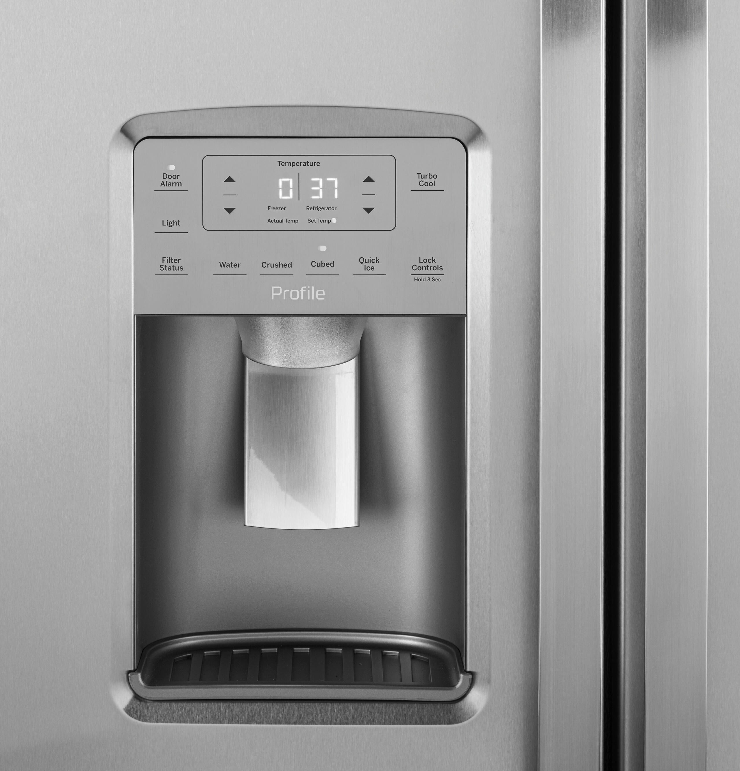 Ge Appliances PSE25KYHFS Ge Profile™ Series Energy Star® 25.3 Cu. Ft. Side-By-Side Refrigerator