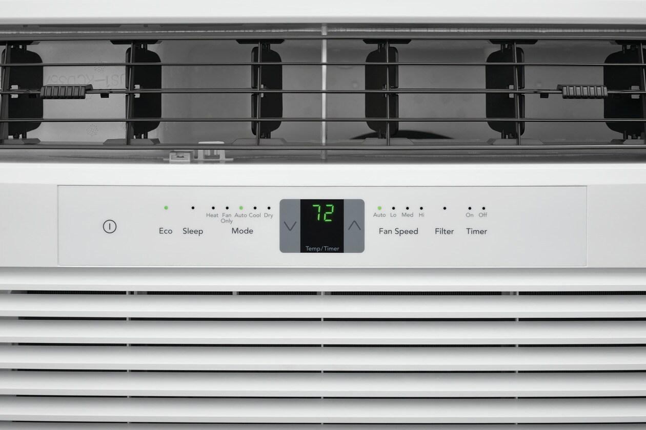 Frigidaire FHWH112WA1 Frigidaire 11,000 Btu Window Air Conditioner With Supplemental Heat And Slide Out Chassis