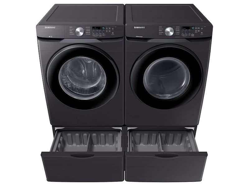 Samsung DVG45T6000V 7.5 Cu. Ft. Gas Dryer With Sensor Dry In Black Stainless Steel