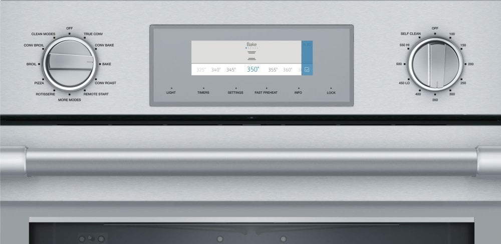 Thermador PODMCW31W 30-Inch Professional Triple Speed Oven