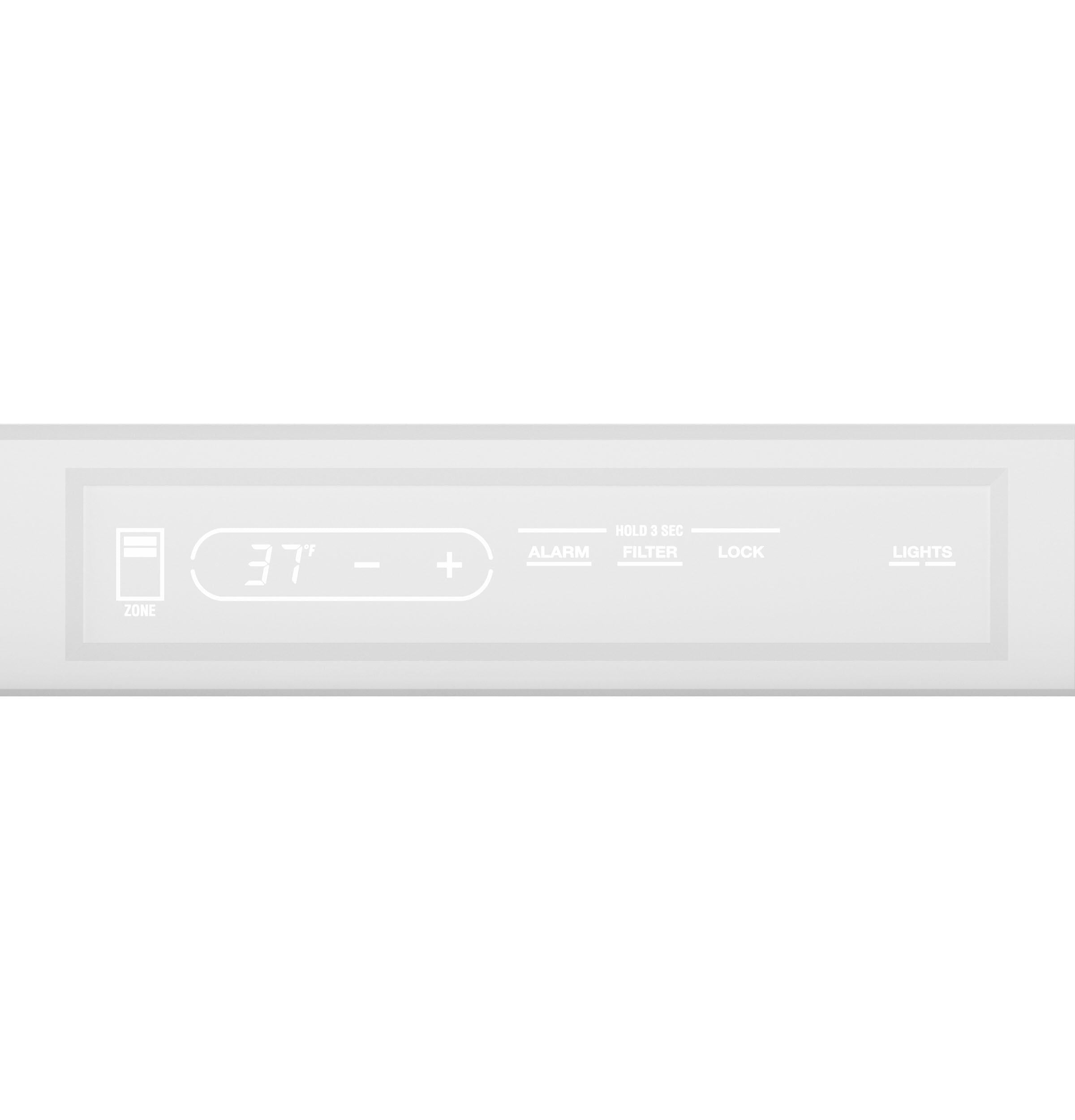 Monogram ZIK303NPPII Monogram 30" Integrated Glass-Door Refrigerator For Single Or Dual Installation