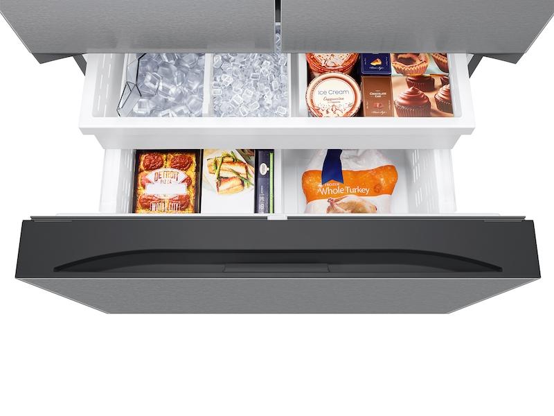 Samsung RF27CG5100SR 27 Cu. Ft. Mega Capacity Counter Depth 3-Door French Door Refrigerator With Dual Auto Ice Maker In Stainless Steel