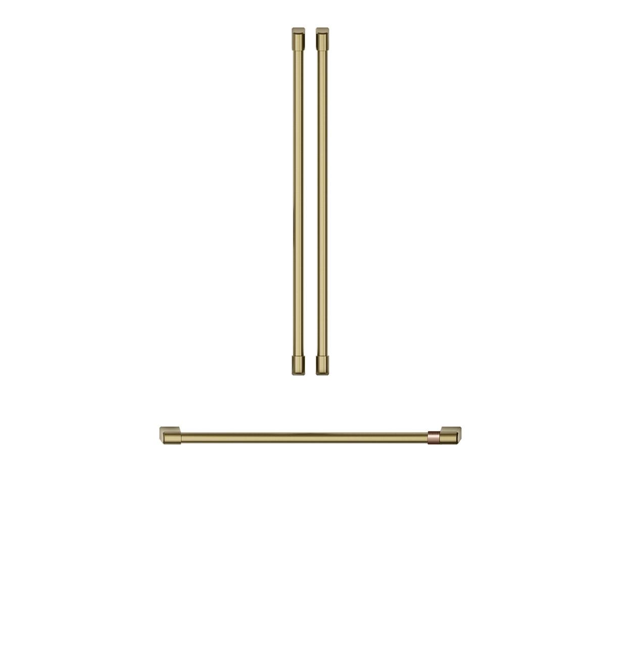 Cafe CXMA3H3PNCG Café™ Refrigeration Handle Kit - Brushed Brass