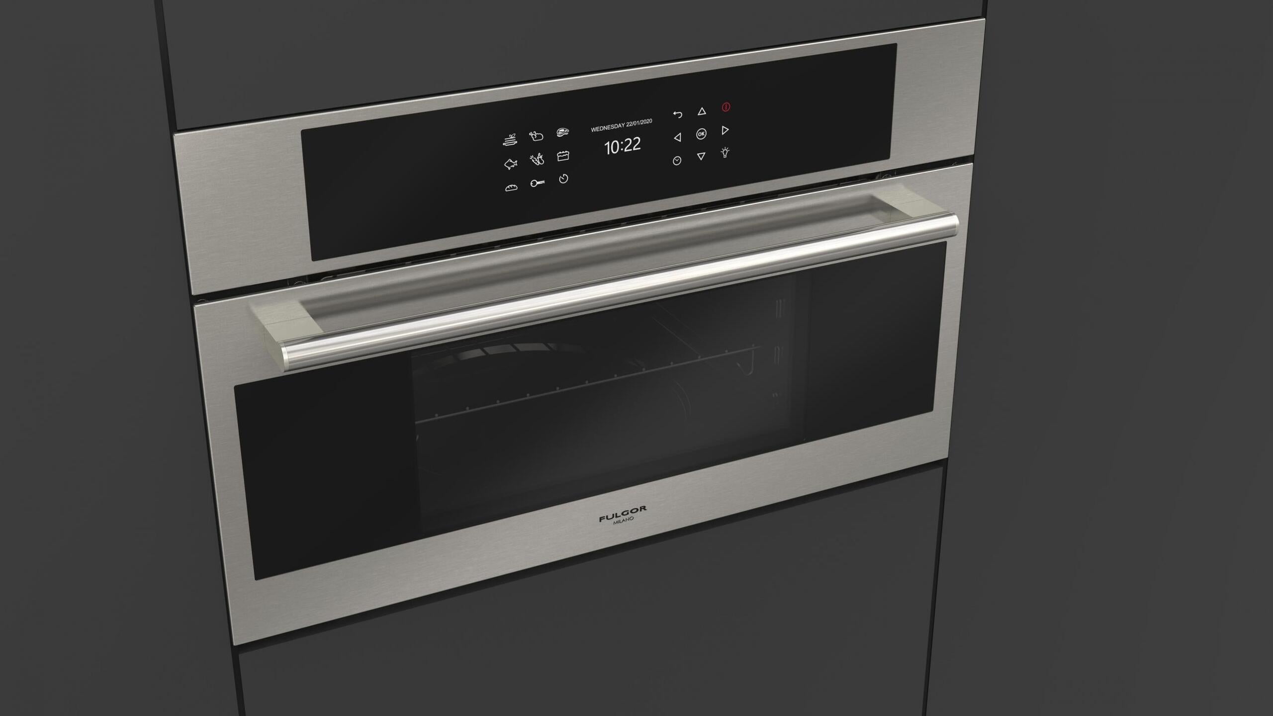 Fulgor Milano F7DSCO30S1 30" Combi Steam Oven - Stainless Steel