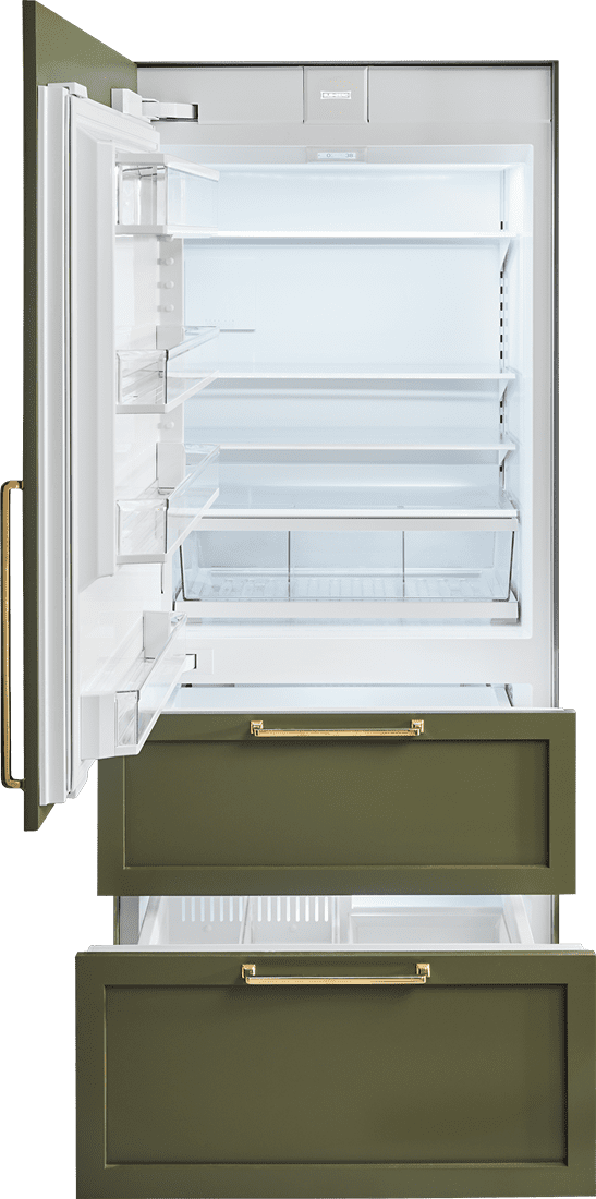 Sub-Zero IT36CIIDLH 36" Designer Over-And-Under Refrigerator/Freezer With Internal Dispenser And Ice Maker - Panel Ready