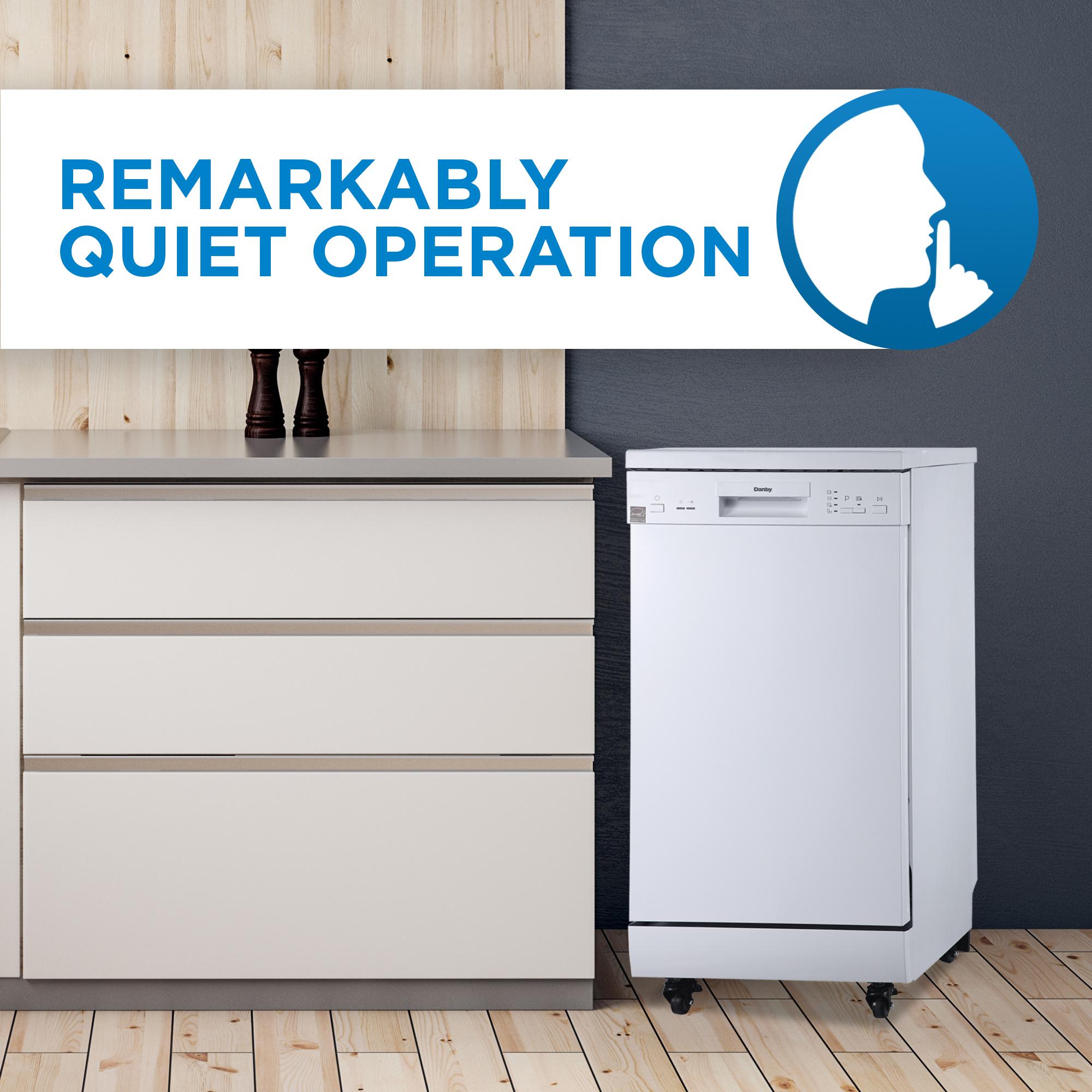 Danby DDW1805EWP Danby 18" Portable Dishwasher