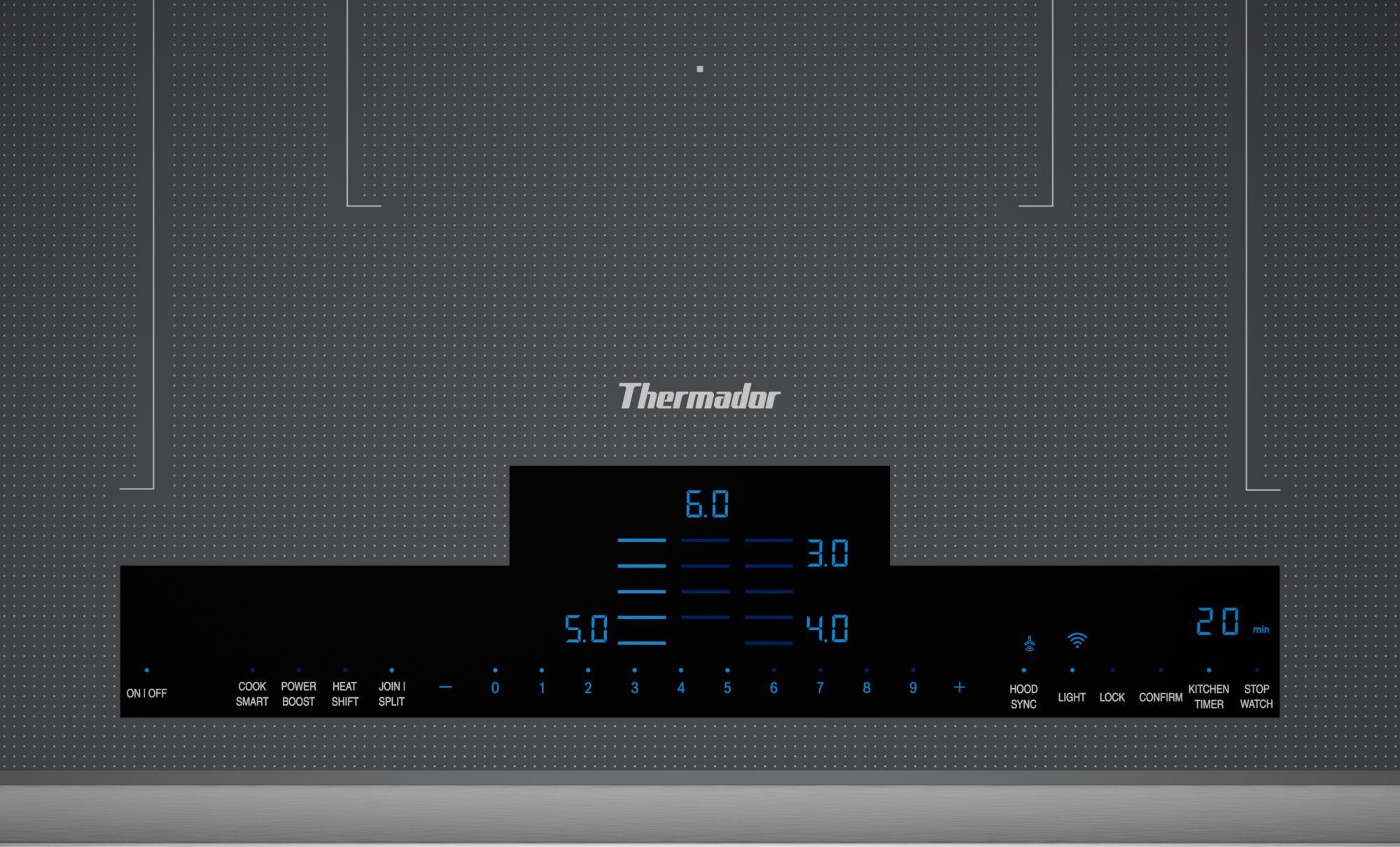 Thermador CIT367YMS Liberty® Induction Cooktop 36'' Silver Mirror, Surface Mount With Frame Cit367Yms