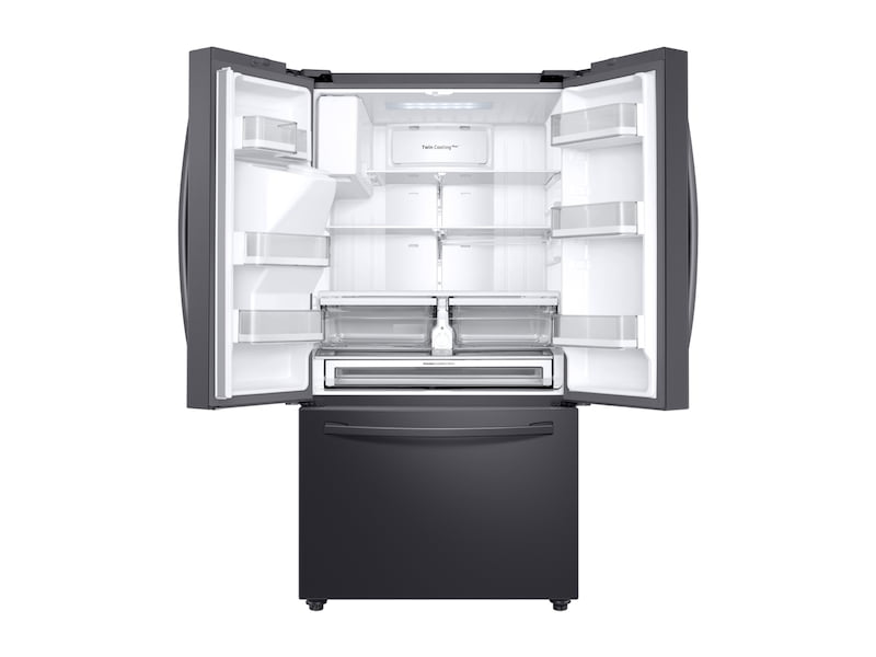 Samsung RF23R6201SG 23 Cu. Ft. 3-Door French Door, Counter Depth Refrigerator With Coolselect Pantry™ In Black Stainless Steel