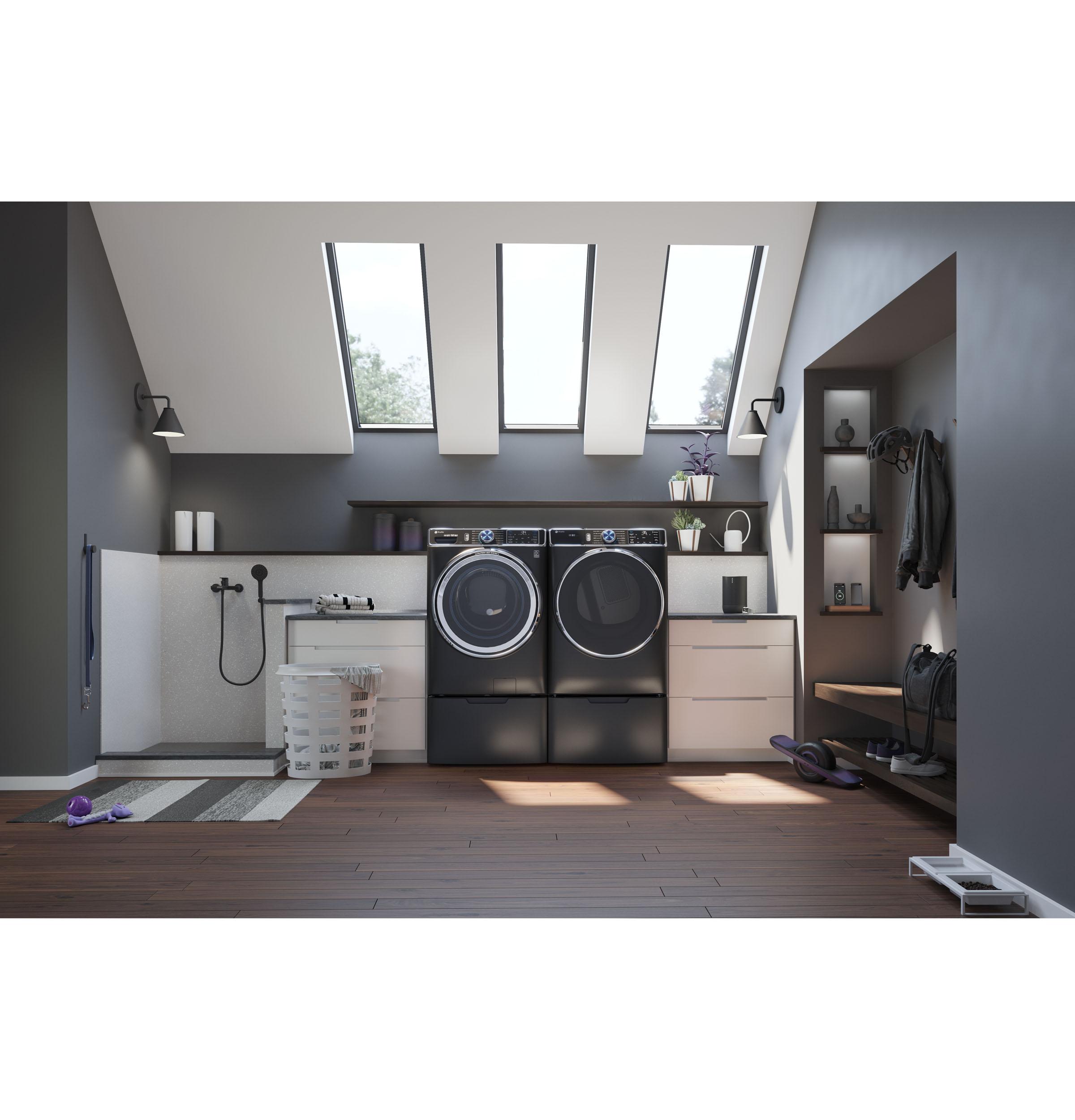 Ge Appliances PFW950SPTDS Ge Profile™ 5.3 Cu. Ft. Capacity Smart Front Load Energy Star® Steam Washer With Adaptive Smartdispense™ Ultrafresh Vent System Plus™ With Odorblock™