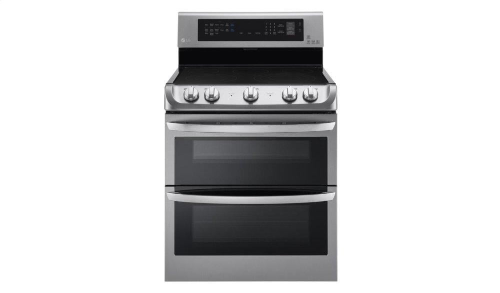 Lg LDE4413ST 7.3 Cu. Ft. Electric Double Oven Range With Probake Convection® And Easyclean®