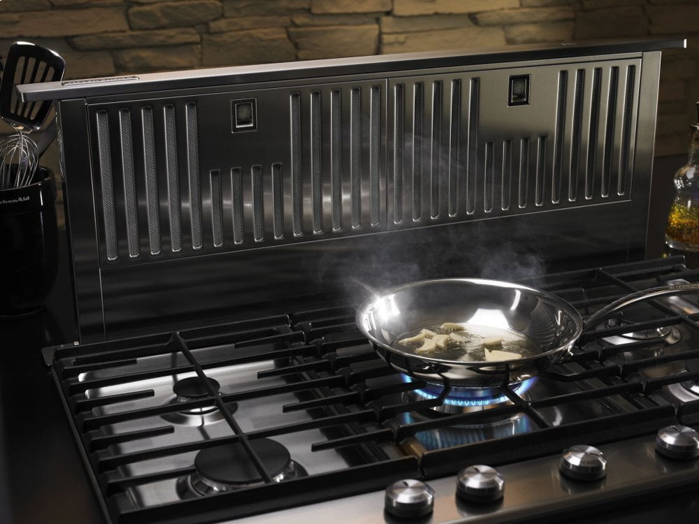 Kitchenaid KXD4636YSS 36" Retractable Downdraft System, 600 Cfm - Stainless Steel