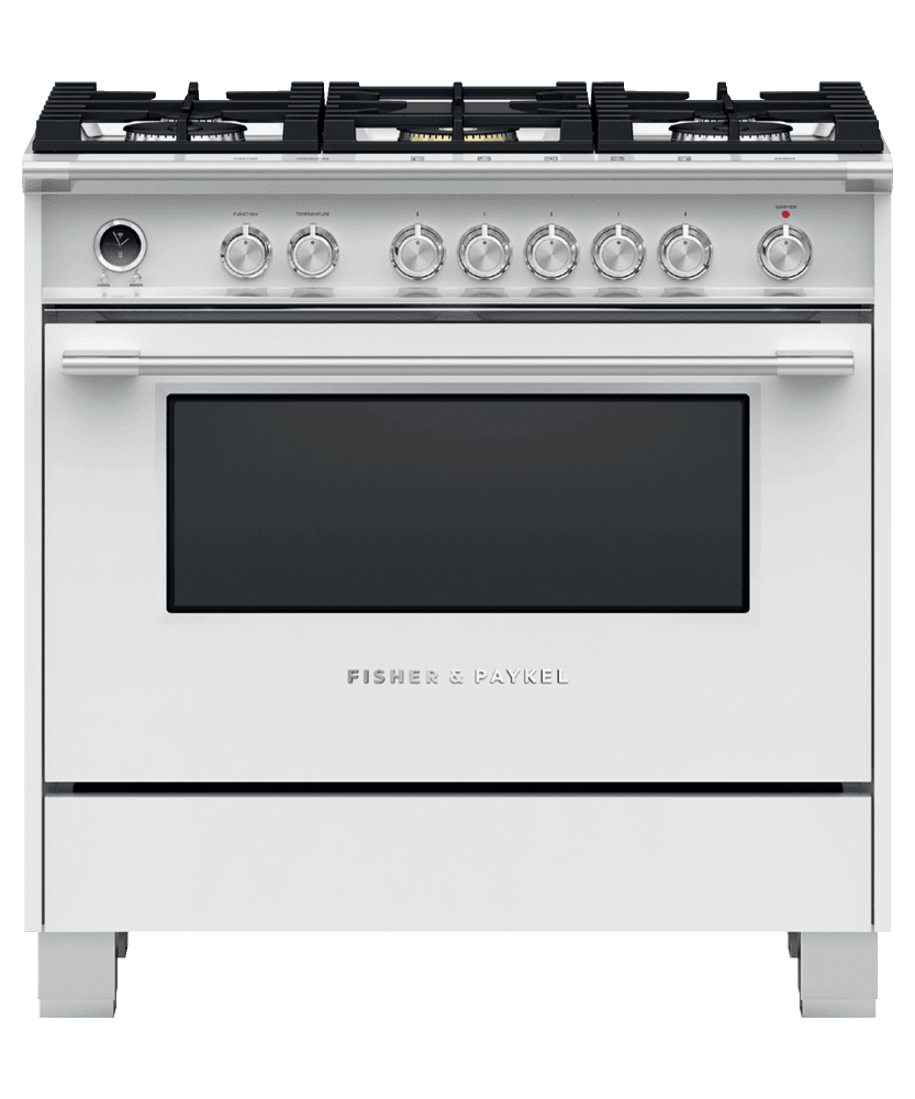 Fisher & Paykel OR36SCG6W1 Dual Fuel Range, 36